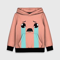 Толстовка-худи детская Crying Isaac, цвет: 3D-черный