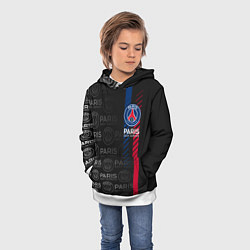Толстовка-худи детская ФК ПСЖ PARIS SAINT GERMAIN, цвет: 3D-белый — фото 2