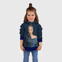 Толстовка-худи детская Jennie jeans, цвет: 3D-синий — фото 2