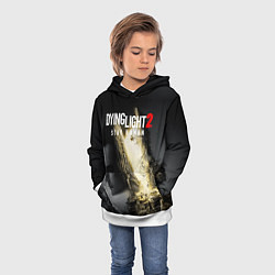 Толстовка-худи детская Dying Light 2 Deluxe, цвет: 3D-белый — фото 2