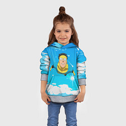 Толстовка-худи детская Марк Грэйсон Неуязвимый, цвет: 3D-меланж — фото 2