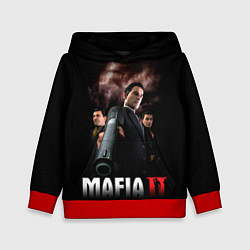 Толстовка-худи детская Мафиозное братство, цвет: 3D-красный