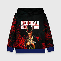 Толстовка-худи детская Red Dead Redemption Bandit, цвет: 3D-синий