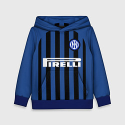 Толстовка-худи детская INTER MILAN, цвет: 3D-синий