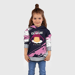 Толстовка-худи детская Шарлотта Катакури One Piece, цвет: 3D-меланж — фото 2