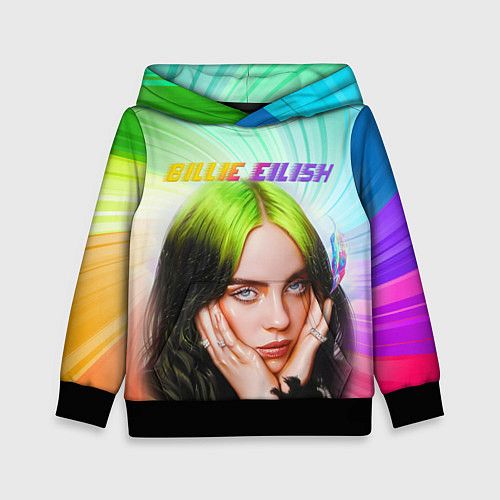 Детская толстовка BILLIE EILISH БИЛЛИ АЙЛИШ Z / 3D-Черный – фото 1