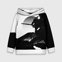 Толстовка-худи детская ЗАКАТ ЕВАНГЕЛИОН, цвет: 3D-белый