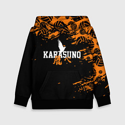Толстовка-худи детская KARASUNO КАРАСУНО, цвет: 3D-черный