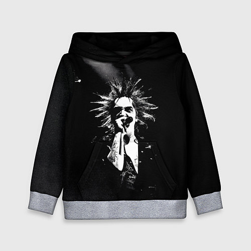 Детская толстовка Горшок на концерте / 3D-Меланж – фото 1