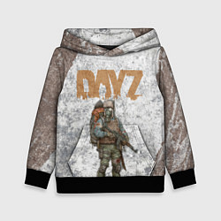 Толстовка-худи детская DAYZ ДЕЙЗИ Z, цвет: 3D-черный