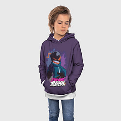 Толстовка-худи детская Friday Night Funkin УИТТИ, цвет: 3D-белый — фото 2