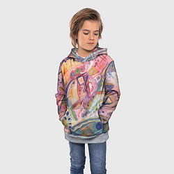 Толстовка-худи детская MULT, цвет: 3D-меланж — фото 2
