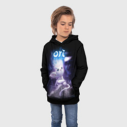 Толстовка-худи детская Ori, цвет: 3D-черный — фото 2
