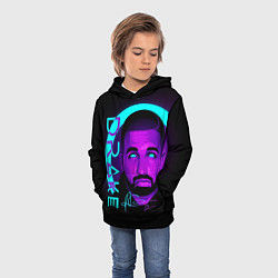 Толстовка-худи детская Drake, цвет: 3D-черный — фото 2