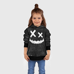 Толстовка-худи детская BW Emoji, цвет: 3D-черный — фото 2
