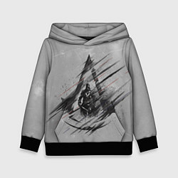 Толстовка-худи детская Знак Ассасинов, цвет: 3D-черный