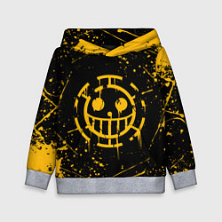 Детская толстовка ONE PIECE PIRATES ВАН ПИС ПИРАТЫ ЖЁЛТЫЙ