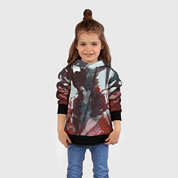 Толстовка-худи детская Аста в режиме демона черный клевер, цвет: 3D-черный — фото 2