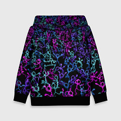 Детская толстовка Neon Rave Party