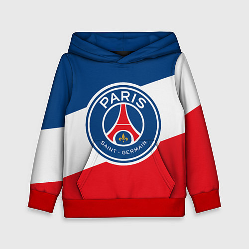 Детская толстовка Paris Saint-Germain FC / 3D-Красный – фото 1