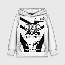 Толстовка-худи детская Audi Quattro, цвет: 3D-белый