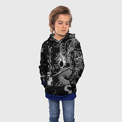 Толстовка-худи детская ТОКИЙСКИЕ МСТИТЕЛИ TOKYO REVENGERS ДРАКОН, цвет: 3D-синий — фото 2