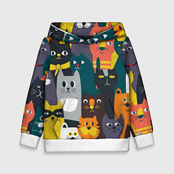 Детская толстовка Крутые коты