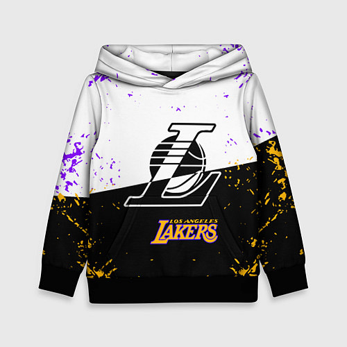 Детская толстовка Коби Брайант Los Angeles Lakers, / 3D-Черный – фото 1