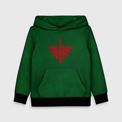 Детская толстовка Темные ангелы после Ереси цвет легиона / 3D-Черный – фото 1