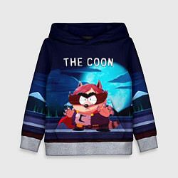 Толстовка-худи детская The Coon - Енот Южный Парк, цвет: 3D-меланж