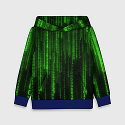 Детская толстовка Матрица двоичный код