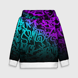 Детская толстовка НЕОНОВОЕ ГРАФФИТИ NEON