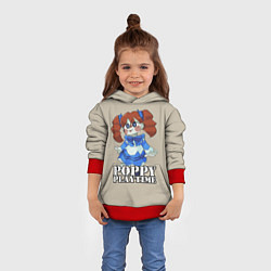 Толстовка-худи детская Poppy Playtime, цвет: 3D-красный — фото 2