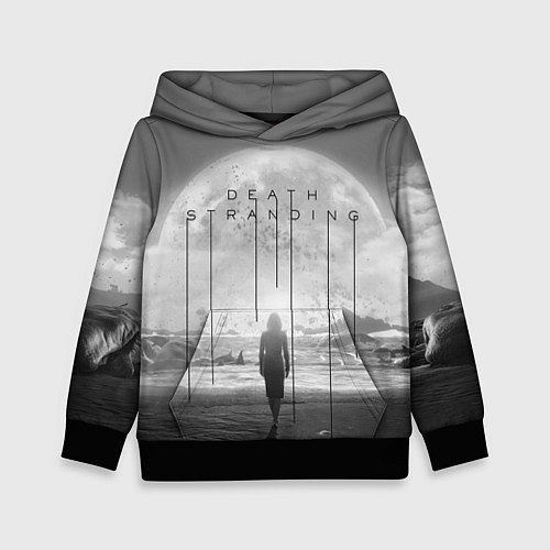 Детская толстовка DEATH STRANDING PRESIDENT USA / 3D-Черный – фото 1