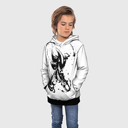Толстовка-худи детская SONIC BLACK СОНИК, цвет: 3D-черный — фото 2