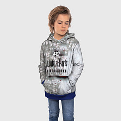 Толстовка-худи детская LP Underground 3 0 - Linkin Park, цвет: 3D-синий — фото 2