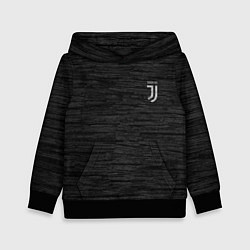 Толстовка-худи детская Juventus Asphalt theme, цвет: 3D-черный