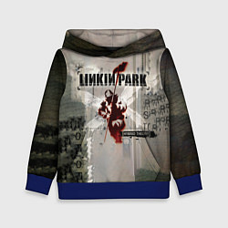 Толстовка-худи детская Hybrid Theory Live Around The World - Linkin Park, цвет: 3D-синий