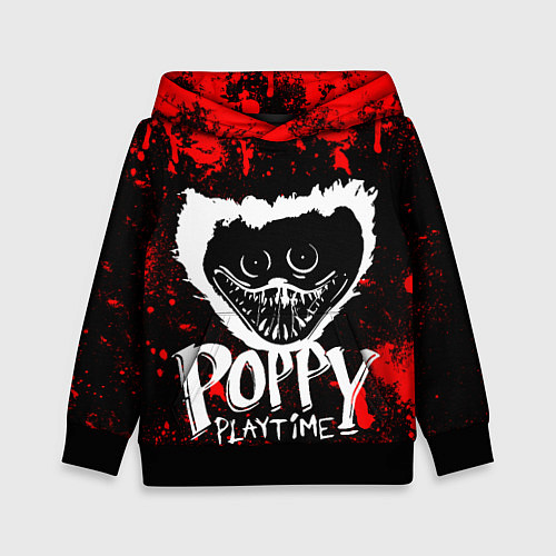 Детская толстовка ПОППИ ПЛЕЙТАЙМ ХАГИ ВАГИ / 3D-Черный – фото 1