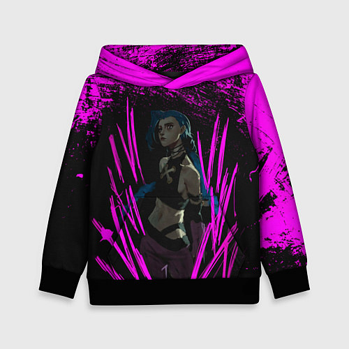 Детская толстовка Pink Jinx / 3D-Черный – фото 1