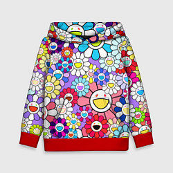 Детская толстовка Цветы Takashi Murakami