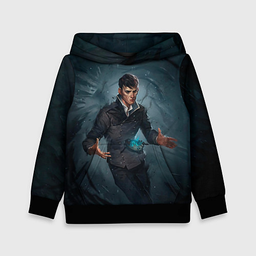 Детская толстовка Dishonored art / 3D-Черный – фото 1