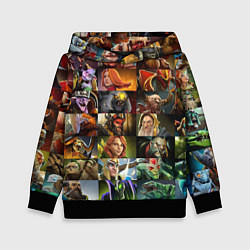 Детская толстовка HEROES DOTA 2 ПЕРСОНАЖИ ДОТА 2