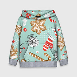 Детская толстовка ПОДНИМЕТ НОВОГОДНЕЕ НАСТРОЕНИЕ