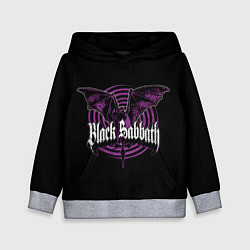 Толстовка-худи детская Black Sabbat Bat, цвет: 3D-меланж