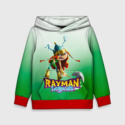 Толстовка-худи детская Rayman Legends Барбара, цвет: 3D-красный