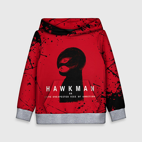 Детская толстовка HAWKMAN BERSERK / 3D-Меланж – фото 1