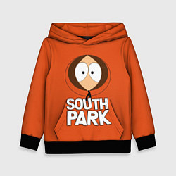 Толстовка-худи детская Южный парк Кенни South Park, цвет: 3D-черный