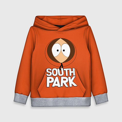 Детская толстовка Южный парк Кенни South Park / 3D-Меланж – фото 1