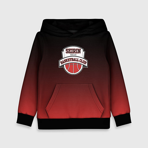 Детская толстовка БАСКЕТБОЛЬНЫЙ КЛУБ SEIRIN / 3D-Черный – фото 1